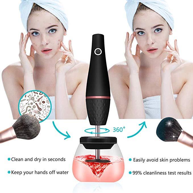 Makeup brush cleaner electric Makeup brush cleaner electric